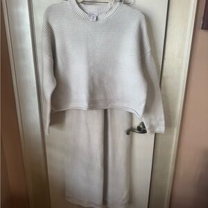 Sincerely Jules Off-White Knit SET